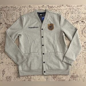 Marathon Authentic Ecuador National Team Soccer Pre Match Sweater Men’s Sz: L